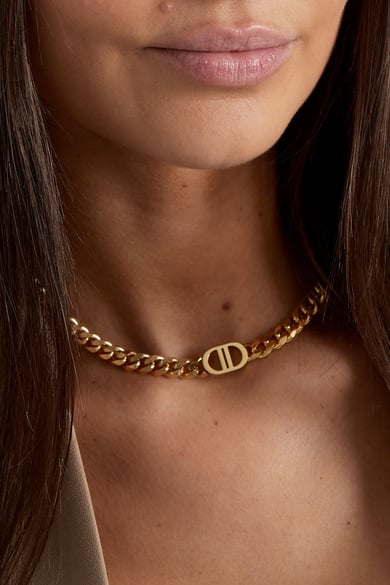 Necklace The Good Life Gold Color Stainless Steel h5 Picture3